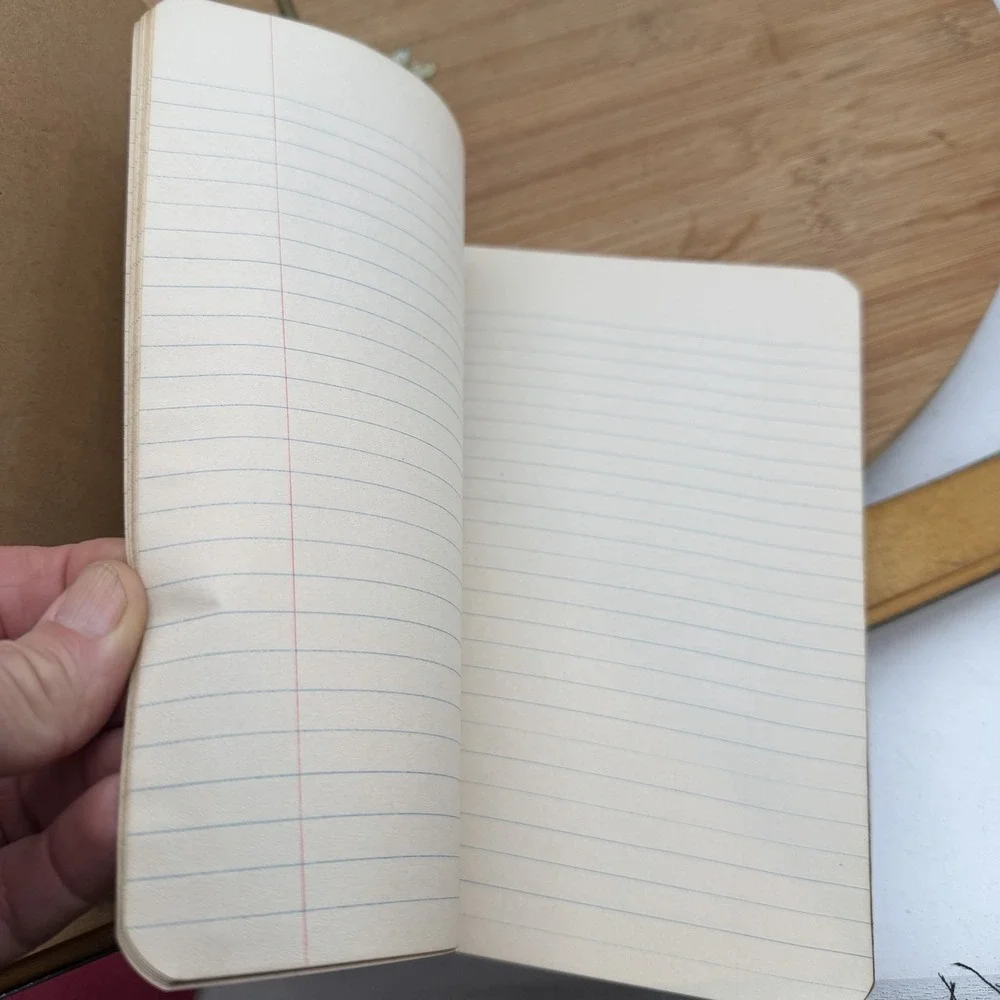 Rare Brown‎ University Notebook Wisconsin Seal Error Physics Student Korean War